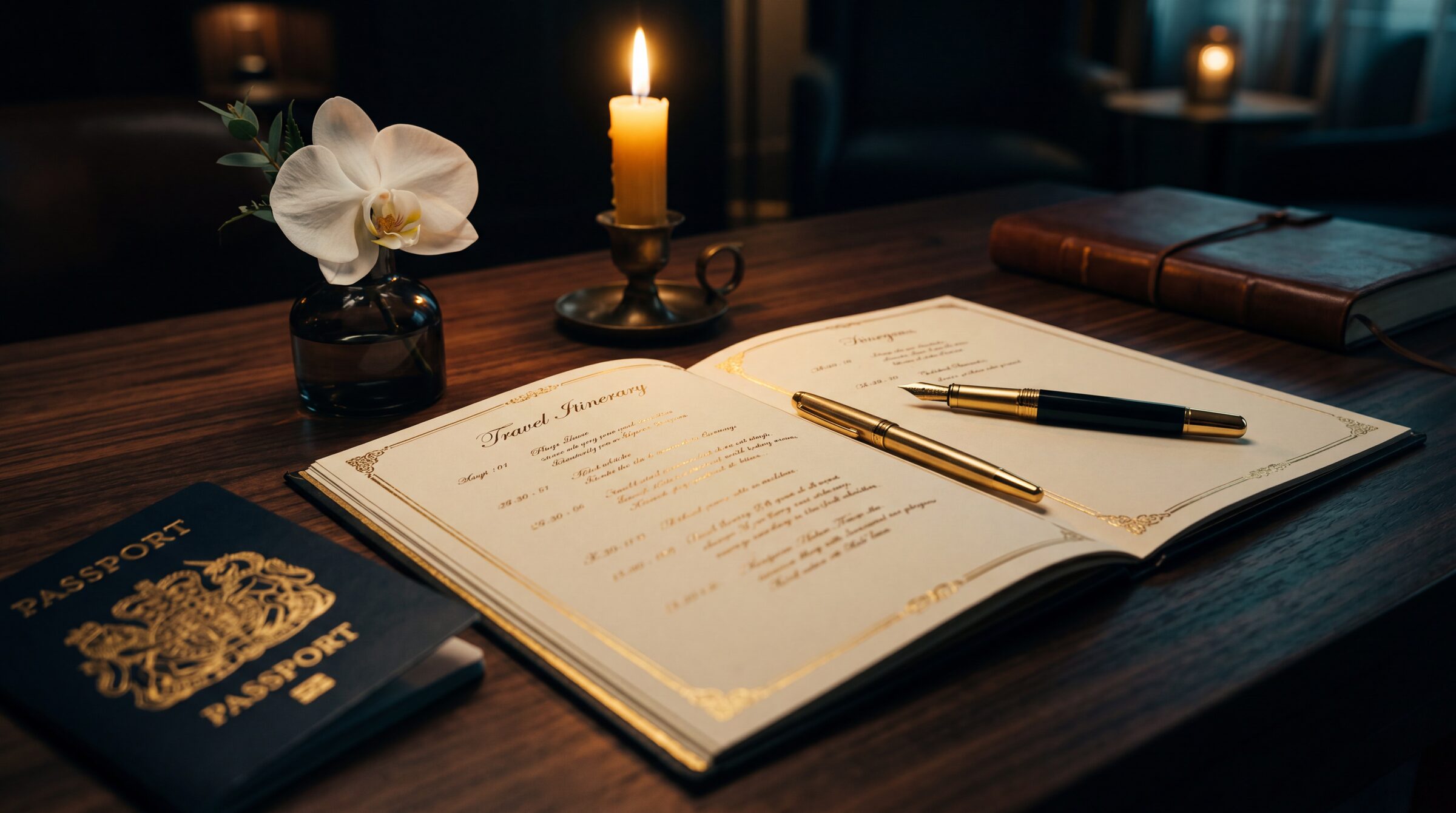 Luxury Itinerary Template